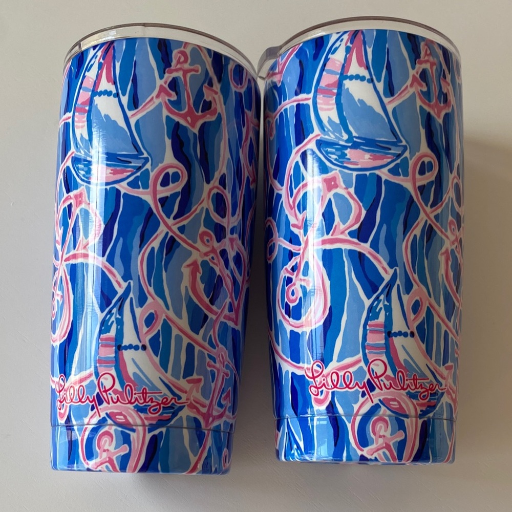 NWT Lilly Pulitzer Insulated Tumblers